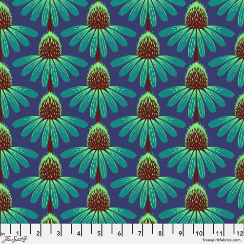 Baumwolle Patchwork - Cotton Lawn - Anna Maria Horner - ECHINACEA / SEA